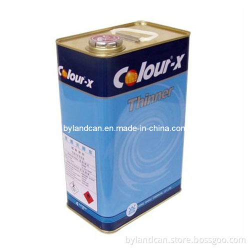1gallon Metal Tin Can for Thinner